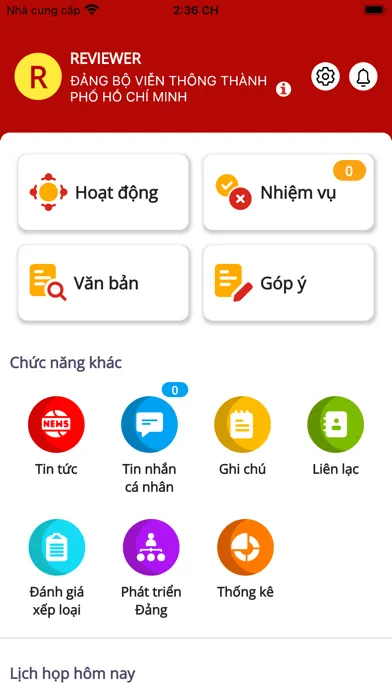 Sổ tay Đảng viên VNPT TP.HCM应用截图