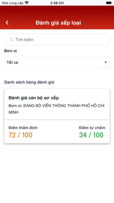 Sổ tay Đảng viên VNPT TP.HCM应用截图