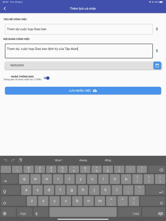 تصاویر Giao Viec iPad 