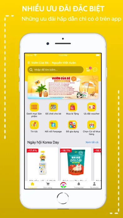 Vườn Của Bé - Siêu thị mẹ & bé Screenshots