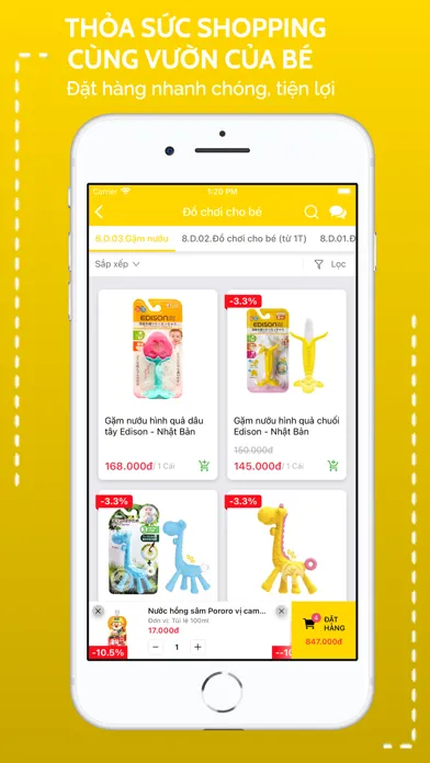 Vườn Của Bé - Siêu thị mẹ & bé Screenshots