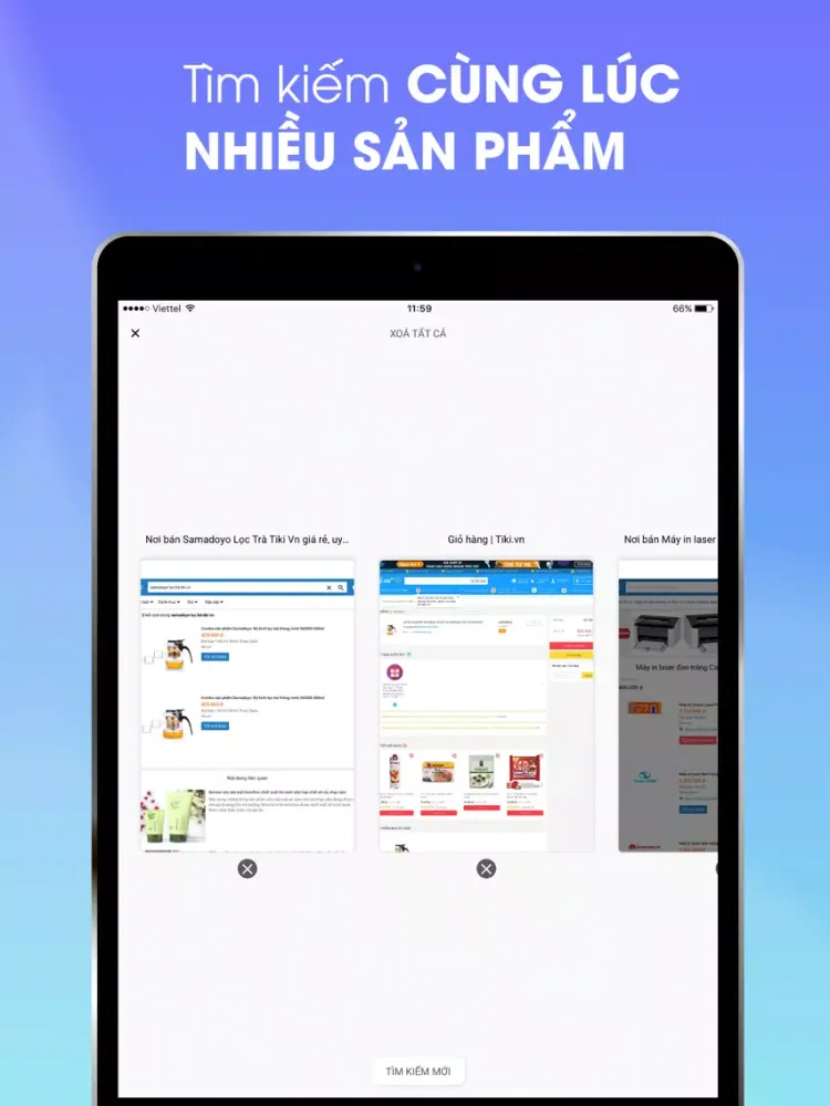 Captures d'écran de So Sánh Mua Rẻ iPad 