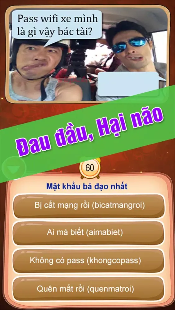 Ảnh chụp màn hình của Ai Là Vua Hài