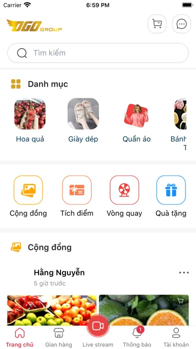Tangkapan layar OgoLive