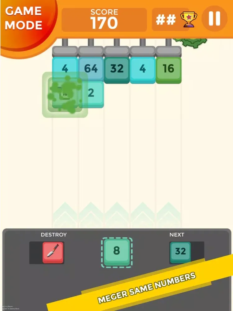 2048: Revolt iPad  스크린샷