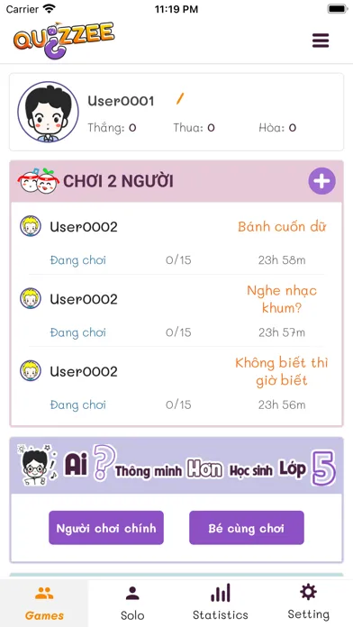 Chơi để Học 스크린샷