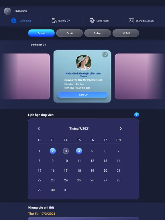 Capturas de pantalla de YOOT - Nhà tuyển dụng iPad 