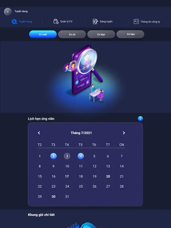 Capturas de pantalla de YOOT - Nhà tuyển dụng iPad 