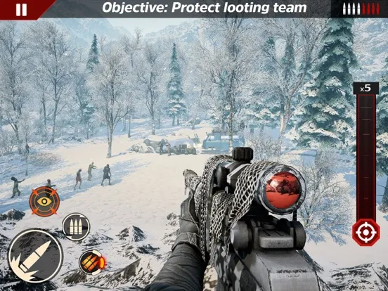صور SNIPER ZOMBIE 3D GAME iPad 