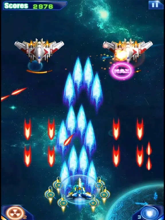 Galaxy Shooter - Fury Raiden iPad 应用截图