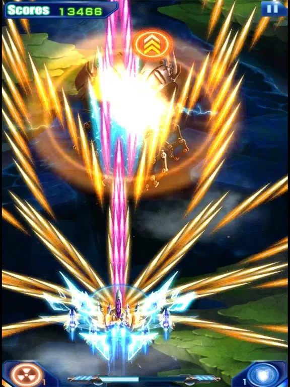 Galaxy Shooter - Fury Raiden iPad 应用截图