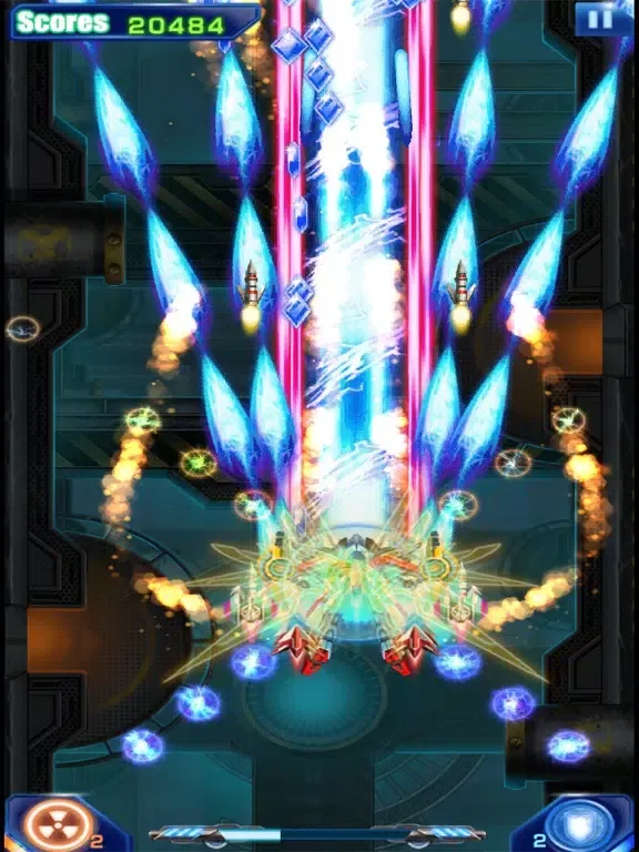 Galaxy Shooter - Fury Raiden iPad 应用截图