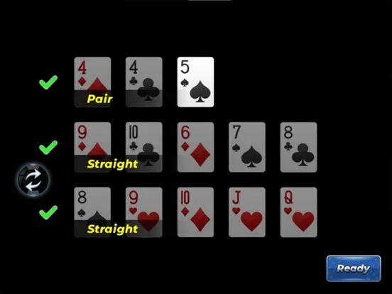 Capturas de tela do Chinese Poker Super iPad 