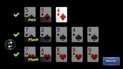 Capturas de tela do Chinese Poker Super