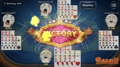 Capturas de tela do Chinese Poker Super