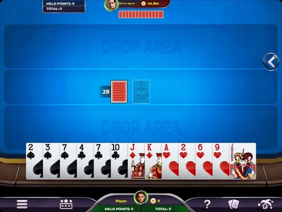 Tangkapan skrin Rummy 500 - Card Game iPad 