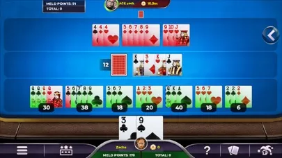 Tangkapan skrin Rummy 500 - Card Game