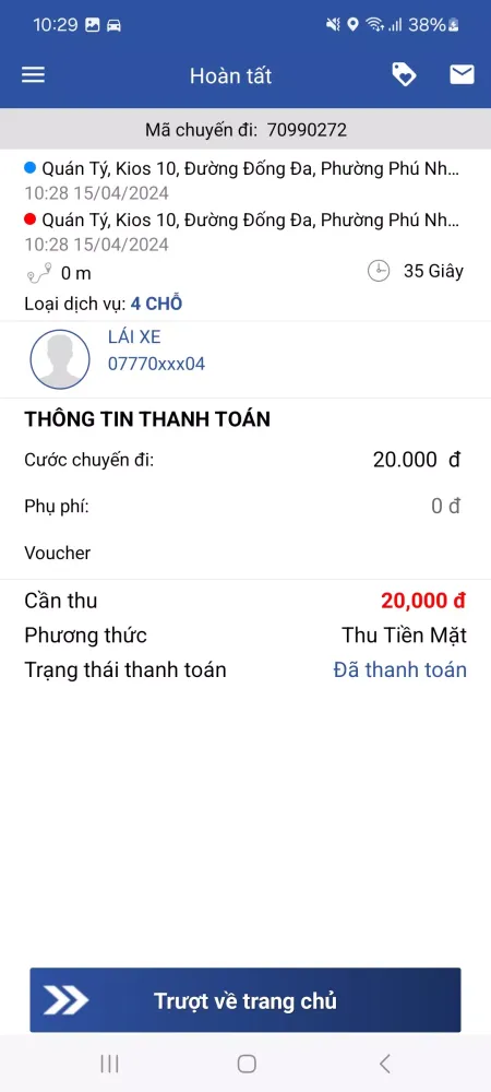 Capturas de tela do THÀNH CÔNG DRIVER