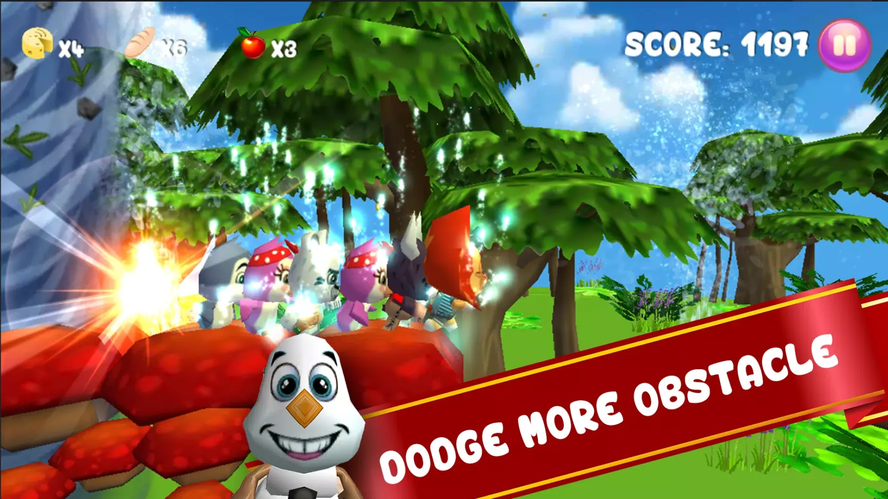Baby Pet Run: Jungle Adventure Ekran Görüntüleri