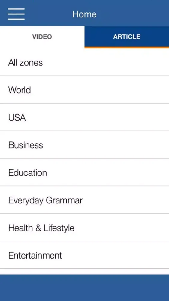 Capturas de tela do VOA Learning English - VOA Special English
