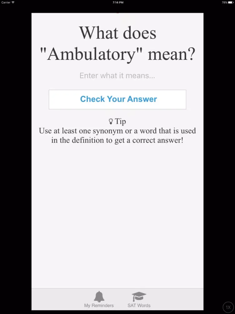 VocabReminder - English Dictionary with Reminders iPad 应用截图