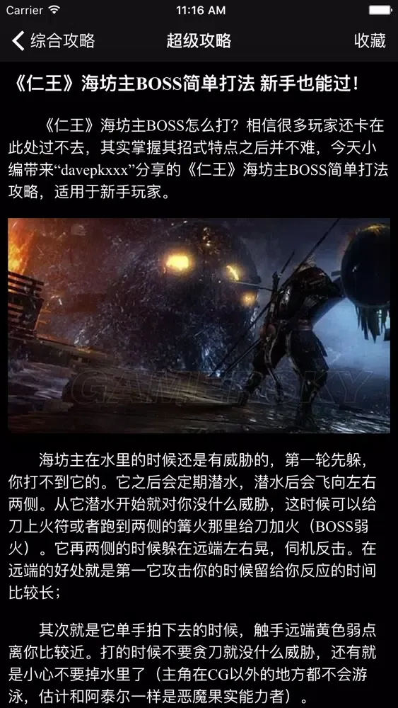 超级攻略视频 for 仁王应用截图