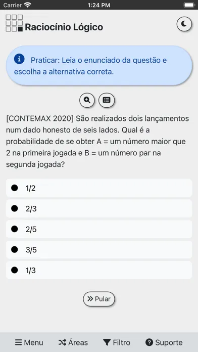 Concursos Públicos - Simulados Screenshots