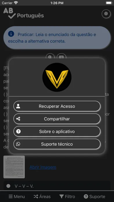 Concursos Públicos - Simulados Screenshots