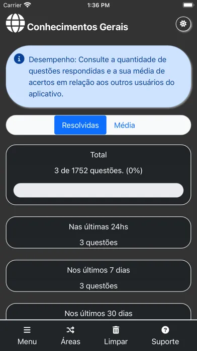 Concursos Públicos - Simulados Screenshots