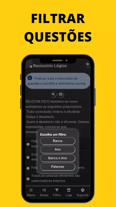 Tangkapan layar Informática Simulados
