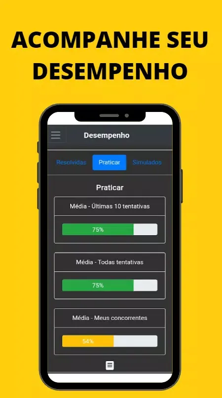 Tangkapan layar Informática Simulados