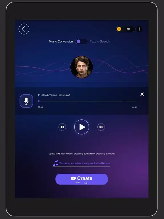 Zrzuty ekranu Music AI - Magic iPad 
