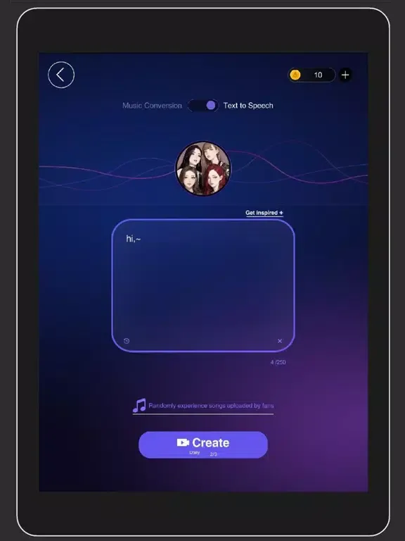 Zrzuty ekranu Music AI - Magic iPad 