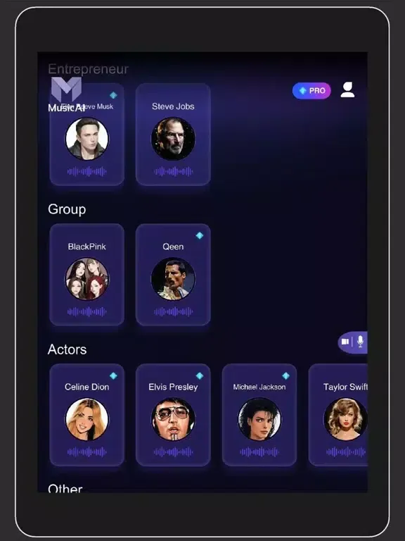 Zrzuty ekranu Music AI - Magic iPad 