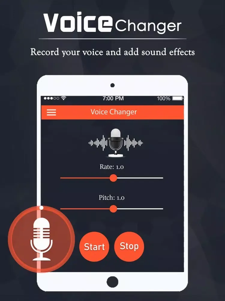 صور Voice -Changer Funny Effects iPad 