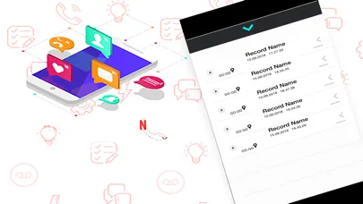 Tangkapan skrin Voice Recorder for All Meeting