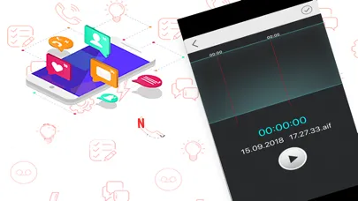 Tangkapan skrin Voice Recorder for All Meeting