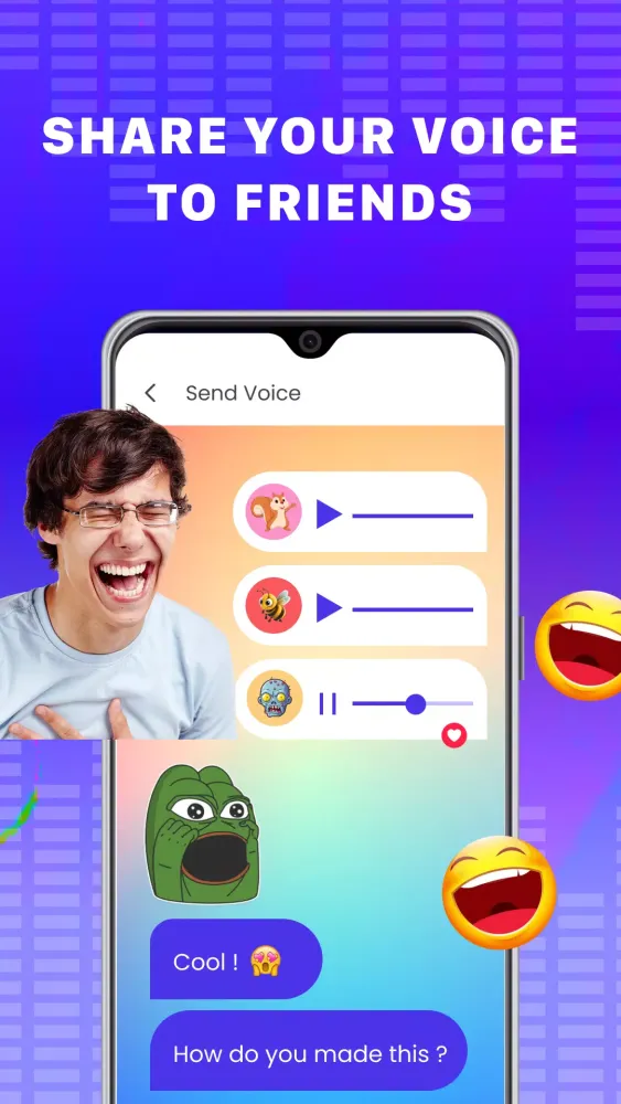 Voice Changer & Sound Effects Screenshots