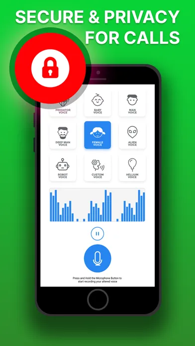 Magic Voice Changer for Calls Screenshots