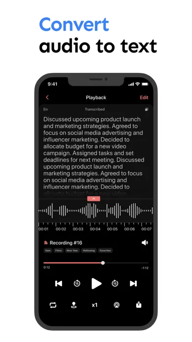 Voice Memos: AI Audio Recorder Screenshots