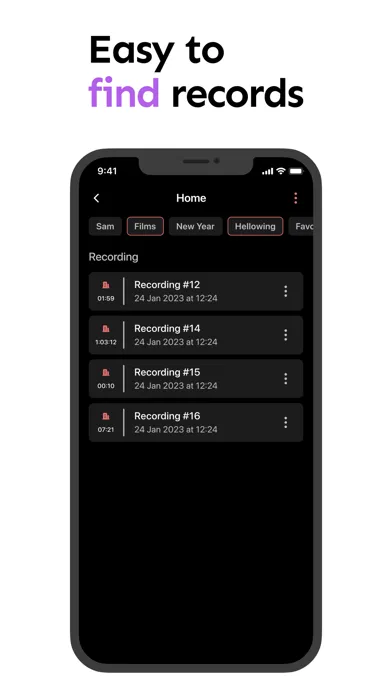 Voice Memos: AI Audio Recorder Screenshots
