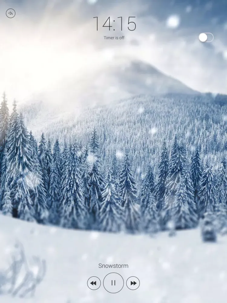 Zrzuty ekranu Voice Of Nature – background music for relaxation and meditation iPad 