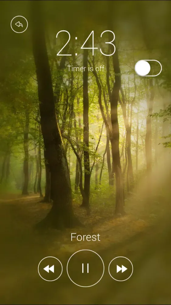 Zrzuty ekranu Voice Of Nature – background music for relaxation and meditation