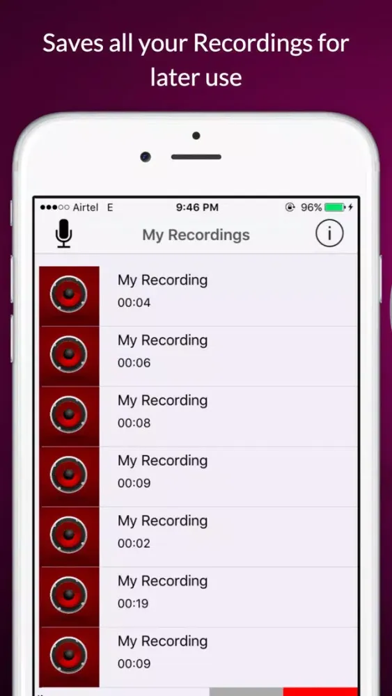 Capturas de tela do Voice Pitch and Tempo Changer - Adjust Speed & Tempo of Audio Recordings