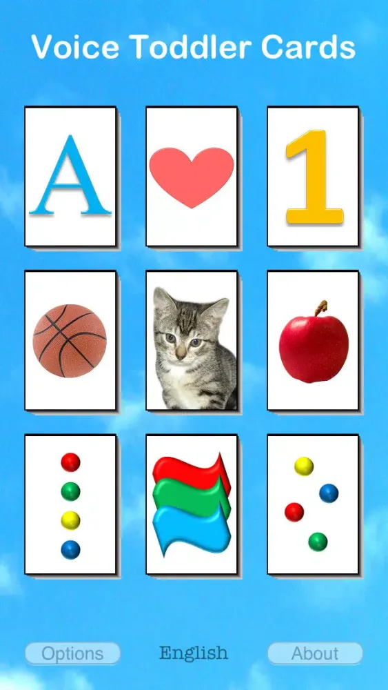 Voice Toddler Cards - the talking flashcards স্ক্রিনশট