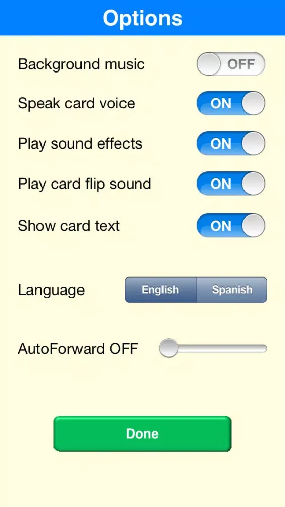 Voice Toddler Cards - the talking flashcards স্ক্রিনশট