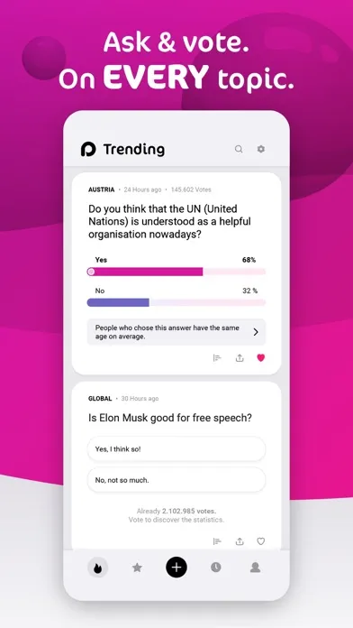 تصاویر picky voting app