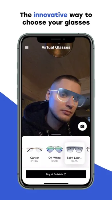 Screenshot di VirtualGlasses: Try On Eyewear