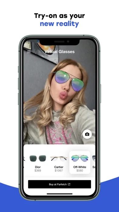 Screenshot di VirtualGlasses: Try On Eyewear