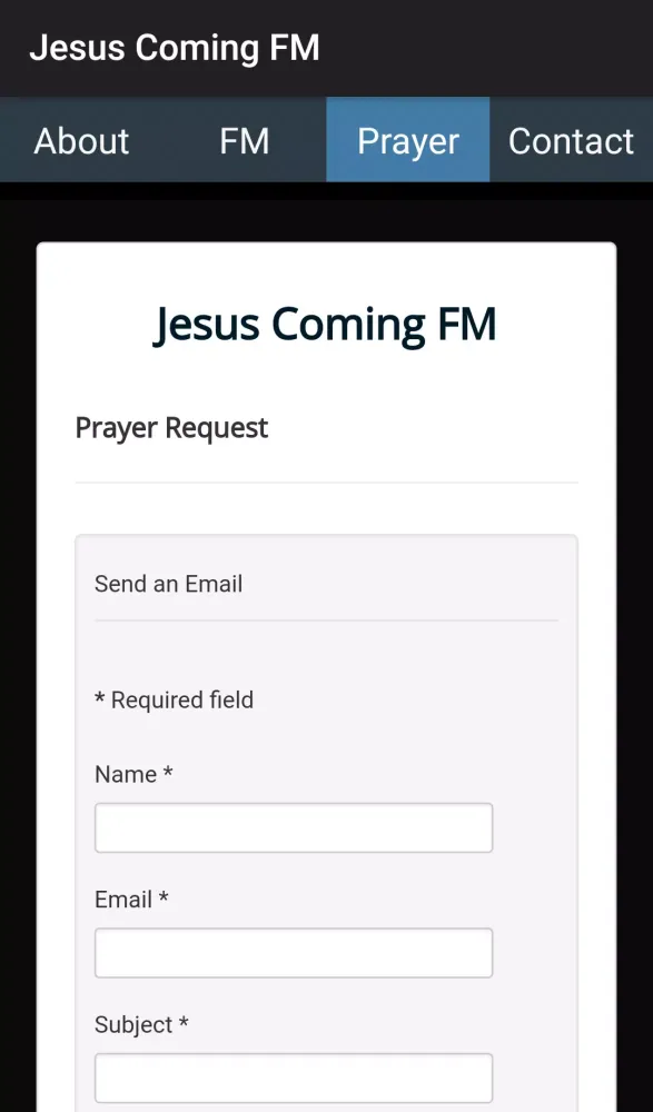 Jesus Coming FM Screenshots